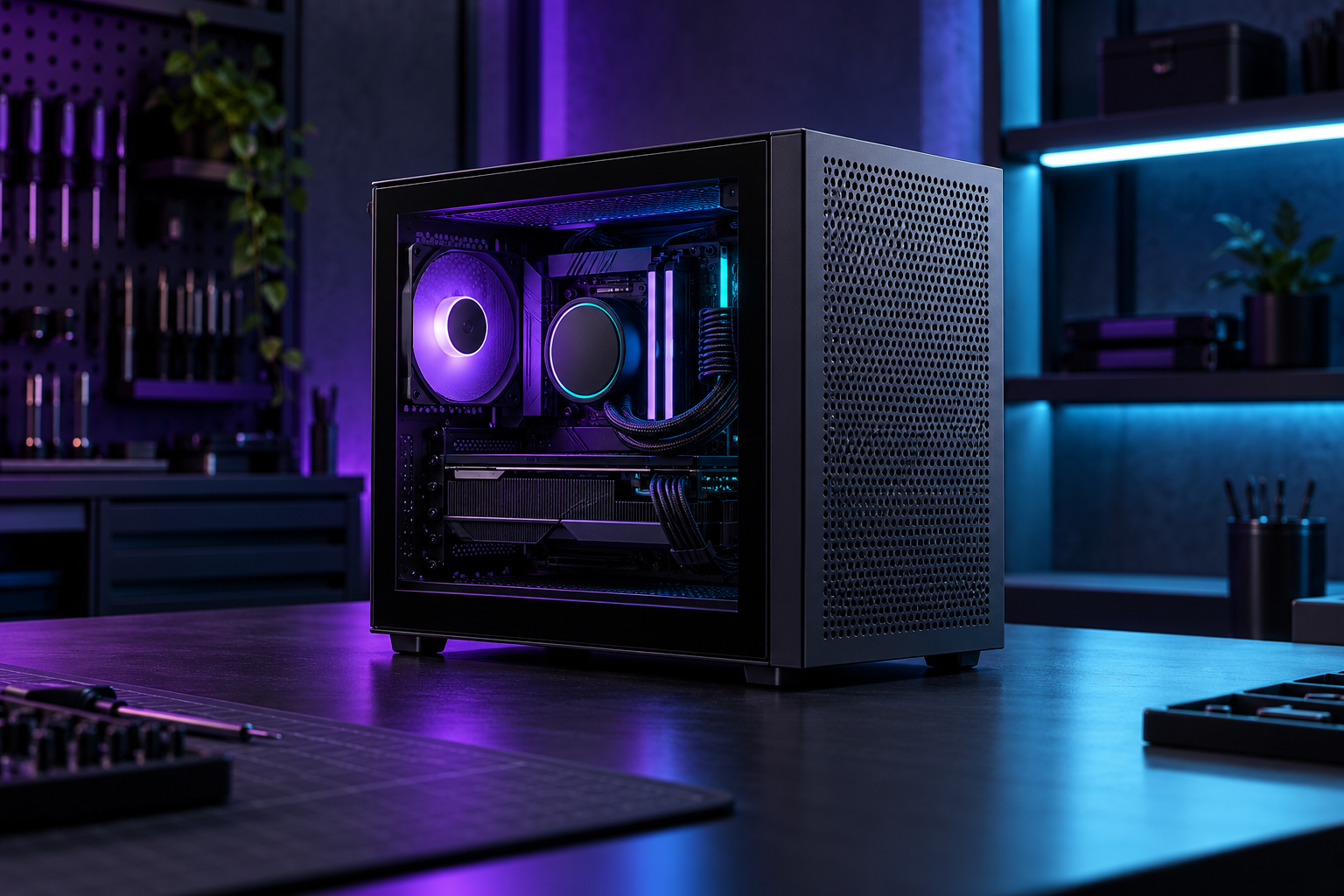 Illustrative compact desktop PC concept